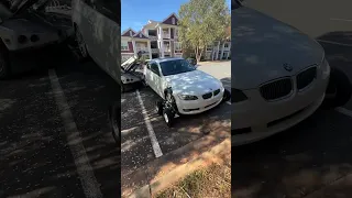 Towing a 2008 BMW 3 Series (White)
