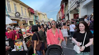 Exploring the Colors and Flavors of Phuket's Sunday Market | Walking Tour - 4K