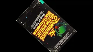 The Restaurant at the End of the Universe Tape Read by Douglas Adams (Rare) Hitchhikers Guide Book 2