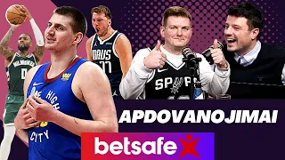 NBA čempionato startas, išankstiniai apdovanojimai, Rytai, Vakarai ir Sabas | Trigubas dublis