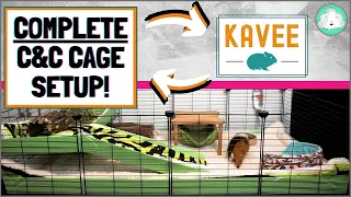 DIY Guinea Pig Cage: Setting up a Complete Kavee C&C Cage Kit!