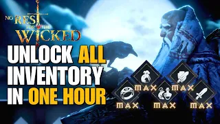 No Rest for the Wicked - How to unlock all inventory slots early and make money quick