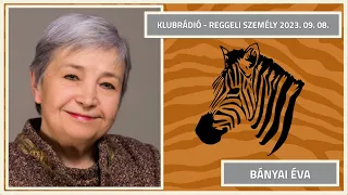 Hipnózist receptre? | Bányai Éva a Klubrádióban | 2023.09.08.