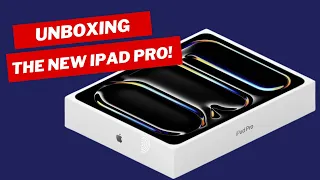 iPad Pro 2024 Unboxing (And The Apple Pencil Pro, Magic Keyboard Cover & Smart Folio Case!)