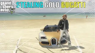 STEALING GOLD BUGATTI VEYRON IN GTA V | INTEL HD GRAPHICS | GTA V