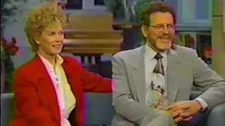 CBS This Morning interview with Elizabeth Montgomery & Robert Foxworth 1992.  Bewitched Falcon Crest