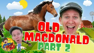 Old MacDonald Had A Farm  Part 2 | Horse, Dog, Sheep | Dream English Kids