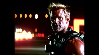 Gordon Ramsay is Duke Nukem | 1980s dark fantasy cyberpunk movie