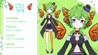 Live2D Vtuber Model Showcase - Bugbugh