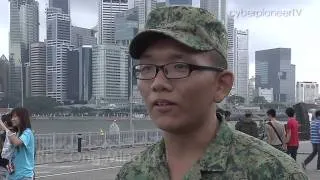 First BMT graduation parade in heart of Singapore