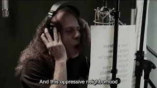 Ronnie James DIO singing in the studio - Pick of Destiny