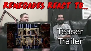 Renegades React to... Mortal Engines - Official Trailer