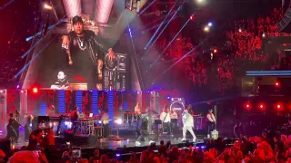 LL Cool J performs with Eminem