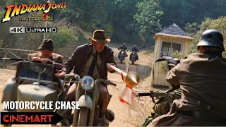 INDIANA JONES AND THE LAST CRUSADE (1989) | The Motorcycle Chase 4K UHD