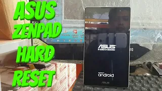 ASUS ZENPAD HARD RESET.Pattern  password  Remove & Unlock