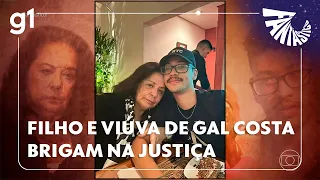 EXCLUSIVO: filho e viúva de Gal Costa falam ao Fantástico sobre briga na Justiça por herança