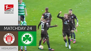 St. Pauli Continues Winning Streak! | St. Pauli - Greuther Fürth 2-1 | MD 24 – Bundesliga 2 - 22/23