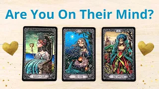 🙇🏻‍♂️ARE YOU ON THEIR MIND? 💋 PICK A CARD 😍 LOVE TAROT READING 🌹 TWIN FLAMES 👫 SOULMATES