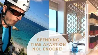 GREAT STIRRUP CAY vs. SPA DAY - NCL ENCORE