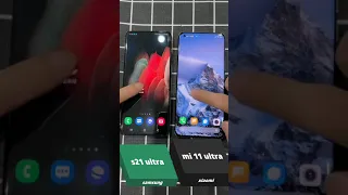 mi 11 ultra vs Samsung s21 ultra speed test