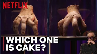 Tim Burton and The Cast Of Wednesday Play Is It Cake? | Netflix