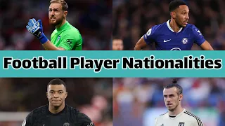 Guess Football players nationality Quiz