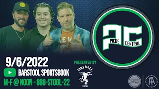 College Football Week 1 Recap || Barstool Sports Picks Central Tuesday, September 6, 2022