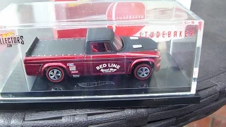 Hot Wheels 2016 63 Studebaker Champ Speed Shop Redline Metal Toy Fair