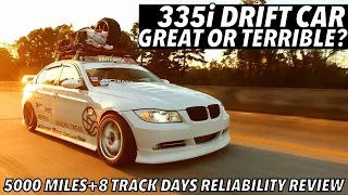 335i BMW drift car attempts 5000 + miles and 8 track days review - DRIFT WEEK