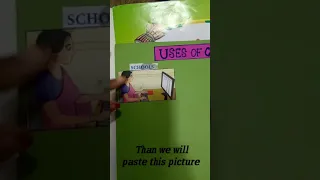 😀Uses of computer in various places and desktop computer 😀for kids project 😄