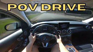 2017 Mercedes Benz C300 4MATIC POV Drive - Accelerations & Handling!