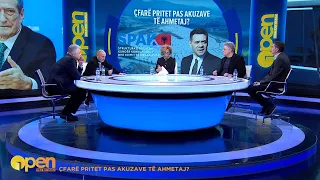 Çfarë pritet të bëjë Rama pas akuzave të Ahmetaj? Debat ne Open  për dorëheqjen e kryeministrit