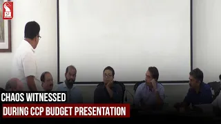 CHAOS WITNESSED DURING CCP BUDGET PRESENTATION | Prudent Media Goa