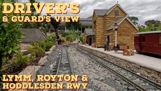 LR&H Railway Driver's and Guard's View – October 2023 – 16mm G-Scale Live Steam Garden Railway