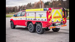 6x6 HILOAD  increased payload, mobility for wildfire fire engines and military vehicles