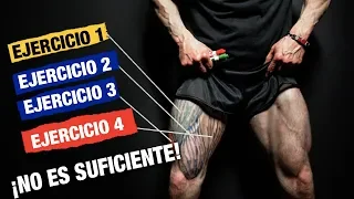 La RUTINA PERFECTA para PIERNAS (Sets y Repeticiones Incluidas)