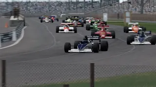 Round 5 highlights of our "1983 F1 Season" in AMS2 - Silverstone 1975 - Formula Retro Gen3 cars