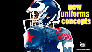 Texans new uniforms? New fan concepts