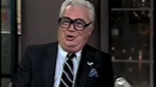 Harry Caray on Letterman, July 31, 1986