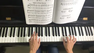 Study in Wrist Staccato (P.42) - Michael Aaron Piano Course Lessons Grade 2