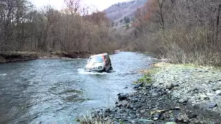 Через Стеклянуху на водопад Тигровый 19.04.2015