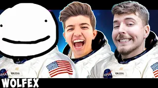 MrBeast, Preston & Dream sing Astronaut in the Ocean