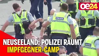 Neuseeland: Polizei räumt Impfgegner-Camp vor Parlament