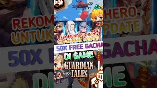 Update Free 50x Gacha - Guardian Tales #shorts #guardiantales