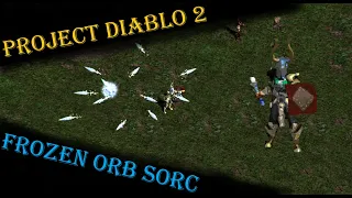 Project Diablo 2 (PD2) Frozen Orb Sorceress -Orb Sorc- Season 2