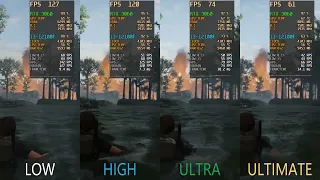 Tom Clancy's Ghost Recon Breakpoint RTX 3060 + i3 12100f | LOW vs HIGH vs ULTRA vs ULTIMATE | 1080p