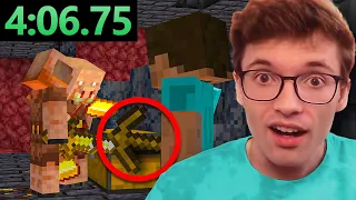 Reacting to Legendary Minecraft Speedruns