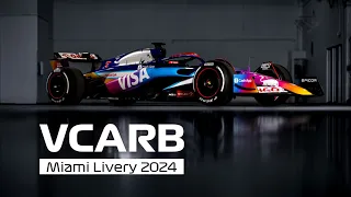 VCARB F1 Miami Livery | 2024 Miami Grand Prix