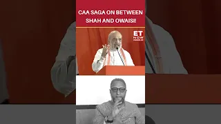 CAA Saga: Shah rains fire on Owaisi over critisism on Citizenship Amendment Act | #etnow #caa #nrc