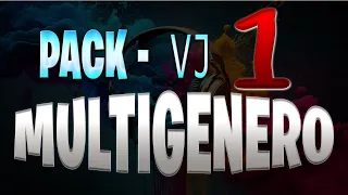 PACK MULTIGENERO 1 - PARA VJ   VIDEOS MUSICALES REMIX 4K